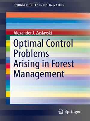 cover image of Optimal Control Problems Arising in Forest Management
